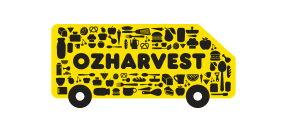 ozharvest yellow van logo